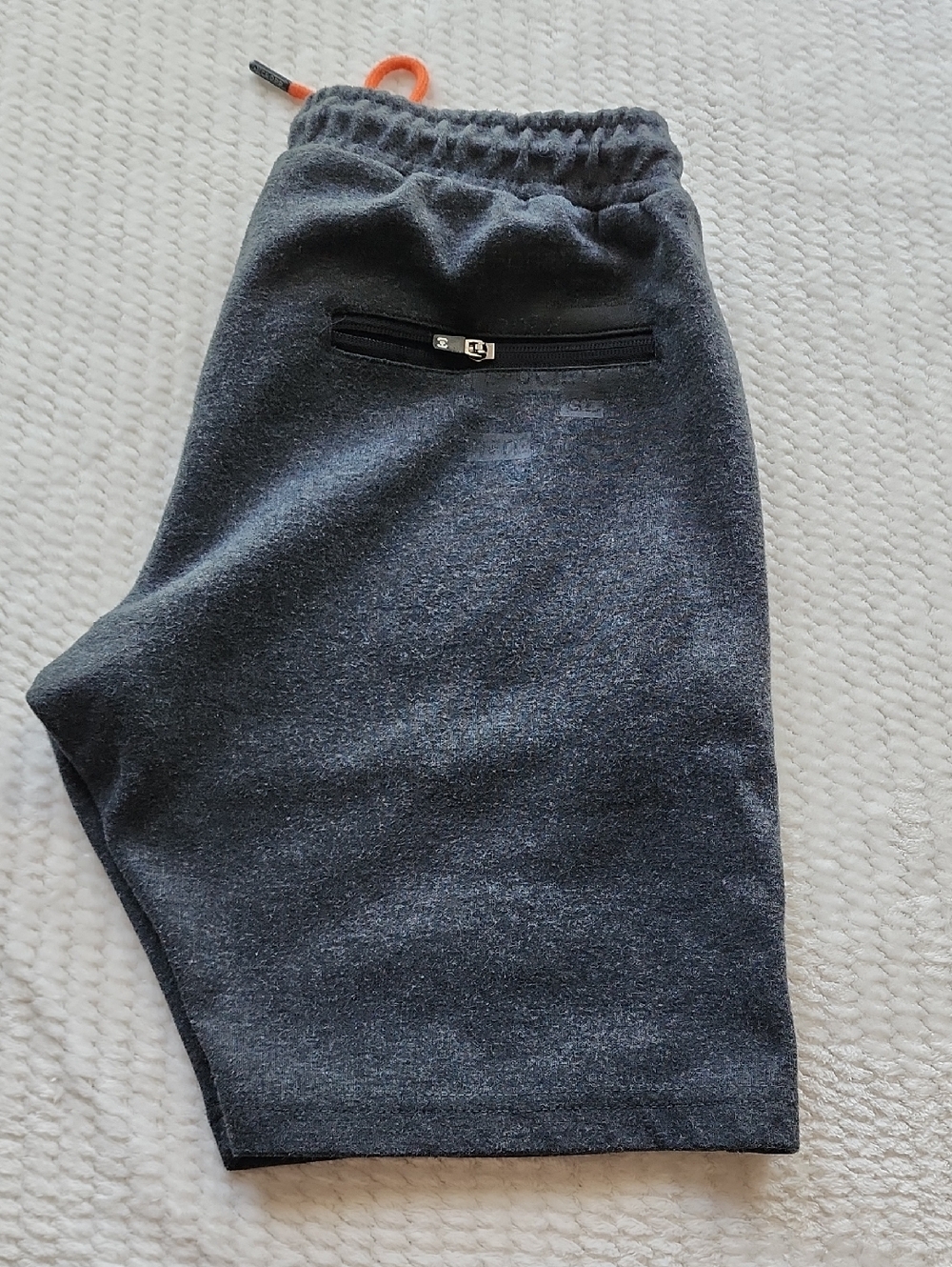 Cropp Dark Gray  Shorts with Orange Drawstring